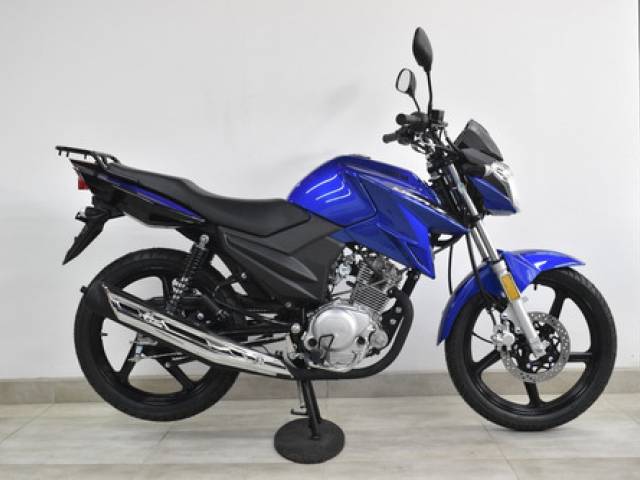 Yamaha YBR 125 azul 4 tiempos $8.400.000